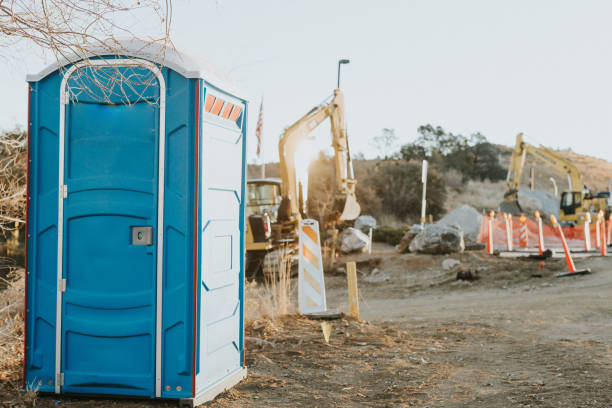 Porta potty delivery and setup in Wye, MT